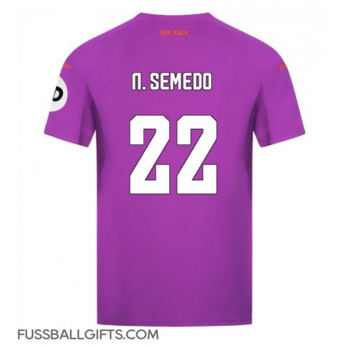 Wolves Nelson Semedo #22 Fußballbekleidung 3rd trikot 2024-25 Kurzarm